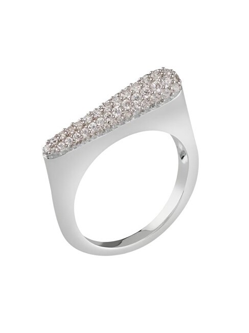 Guess Anello in argento con zirconi Nuances JSBR04503JWRH - Circonferenza: 52 mm donna