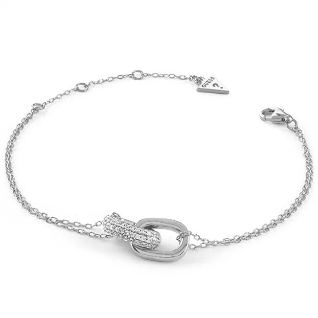 Guess Bracciale in argento con cristalli Nuances JSBB04551JWRH - Lunghezza: 18,4 cm donna