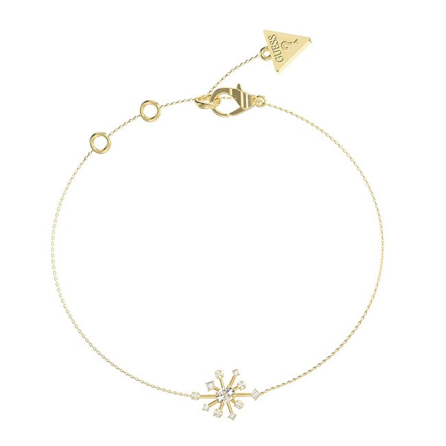 Guess Bracciale alla moda placcato oro Galaxy JUBB05564JWYG - Lunghezza: 21 cm donna