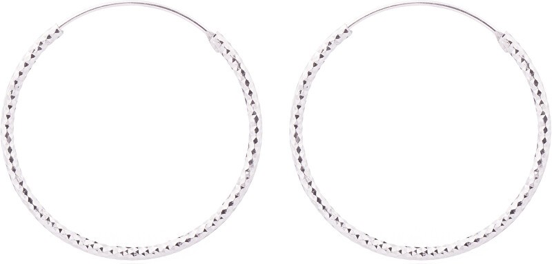 JVD Orecchini in argento ad anello SVLE0216XD500 - Diametro: 2 cm donna