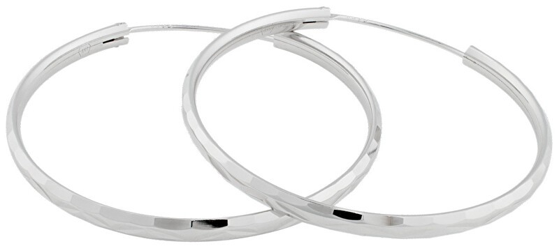 JVD Orecchini in argento ad anello SVLE0209XD500 - Diametro: 2 cm donna