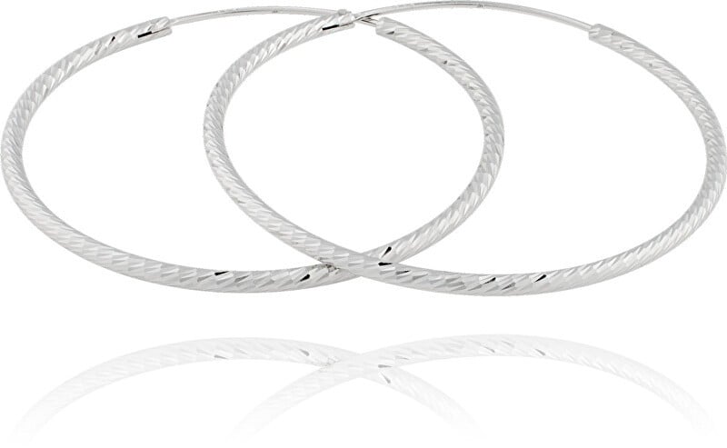 JVD Orecchini in argento ad anello SVLE0215XD500 - Diametro: 3 cm donna
