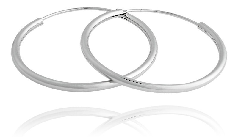 JVD Orecchini rotondi in argento senza tempo SVLE0208XD500 - Diametro: 2.5 cm donna