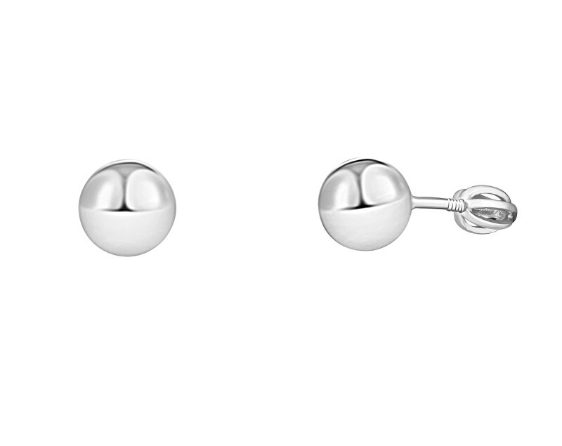 JVD Orecchini a bottone minimalisti in argento SVLE1502XH200 - Diametro: 0.4 cm donna