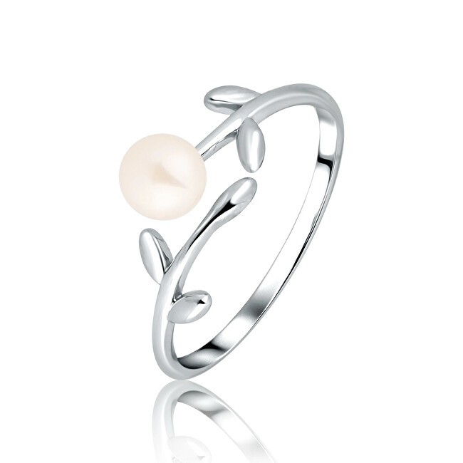 JVD Anello aperto in argento con perla SVLR1268XD5P1 - Circonferenza: 54 mm donna