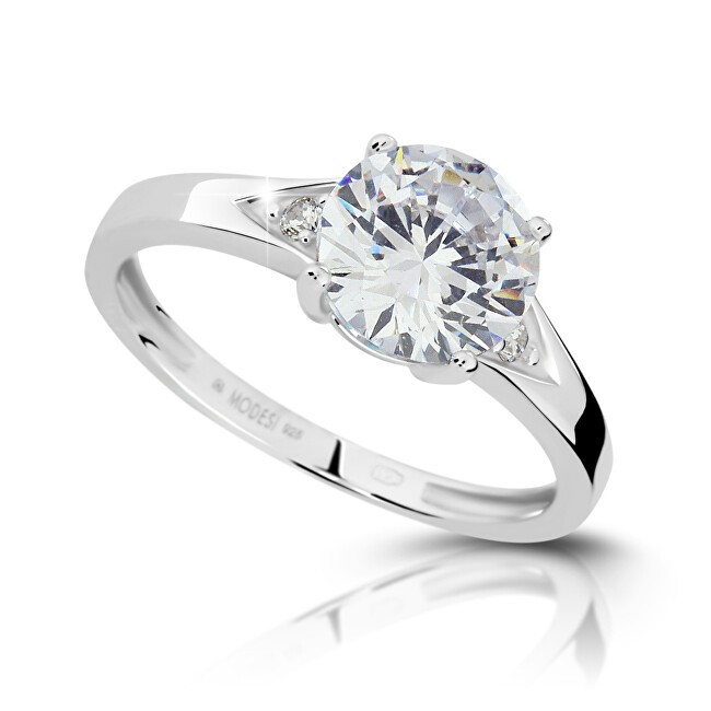 Modesi Anello di fidanzamento in argento JA17247CZ - Diametro: 53 mm donna