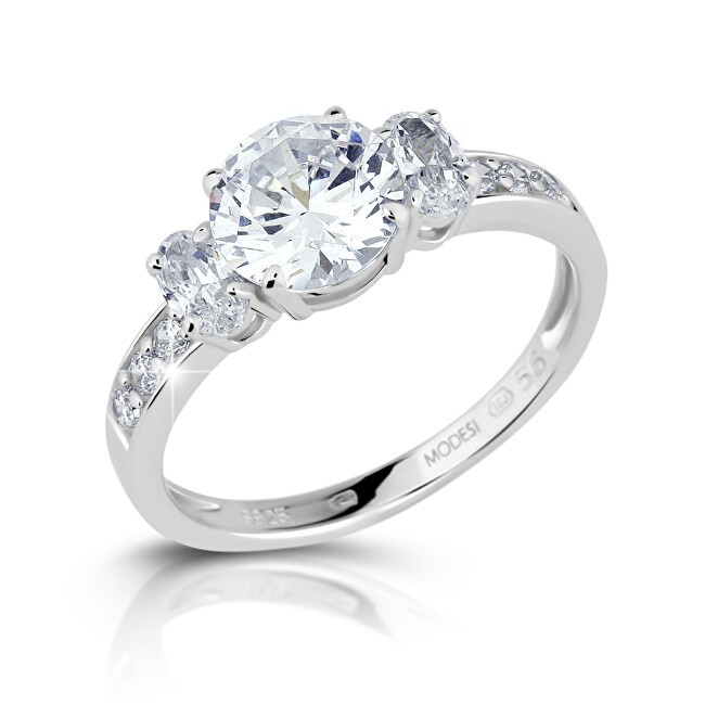 Modesi Elegante anello di fidanzamento JA17250CZ - Diametro: 57 mm donna