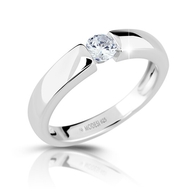 Modesi Anello in argento con zirconi cubici M01211 - Diametro: 56 mm donna