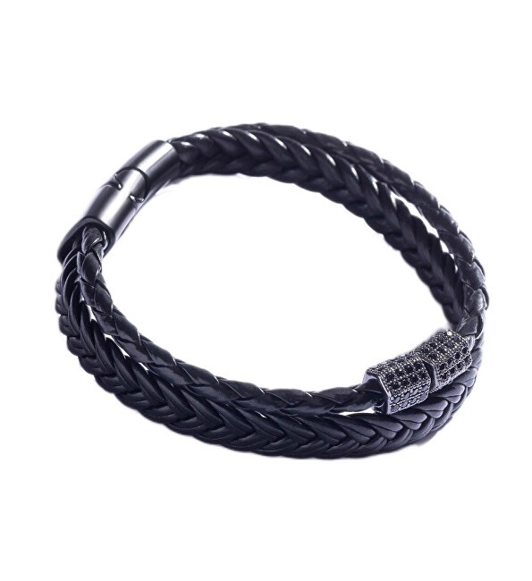 Marc Malone Bracciale doppio da uomo MCGB5051 - Lunghezza: 19 cm uomo