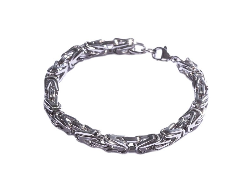 Marc Malone Elegante bracciale da uomo in acciaio MCGB5060S - Lunghezza: 19 cm uomo