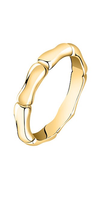 Morellato Elegante anello Essenza SAWA15 in argento riciclato placcato oro - Circonferenza: 58 mm donna