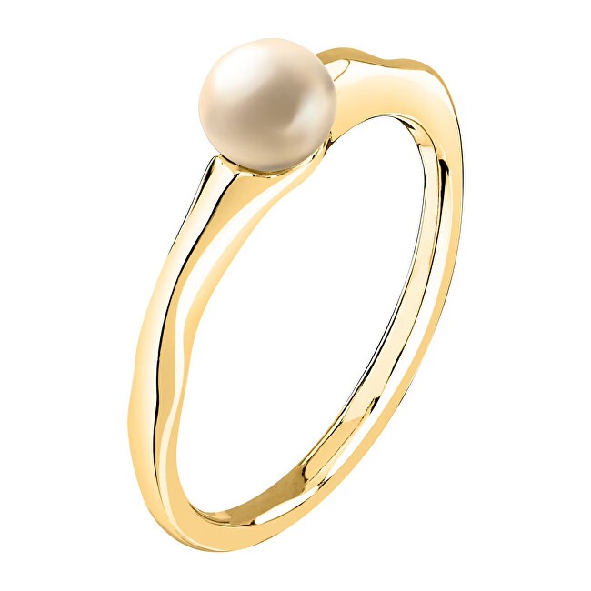 Morellato Affascinante anello placcato oro Perla SXU440 - Diametro: 54 mm donna