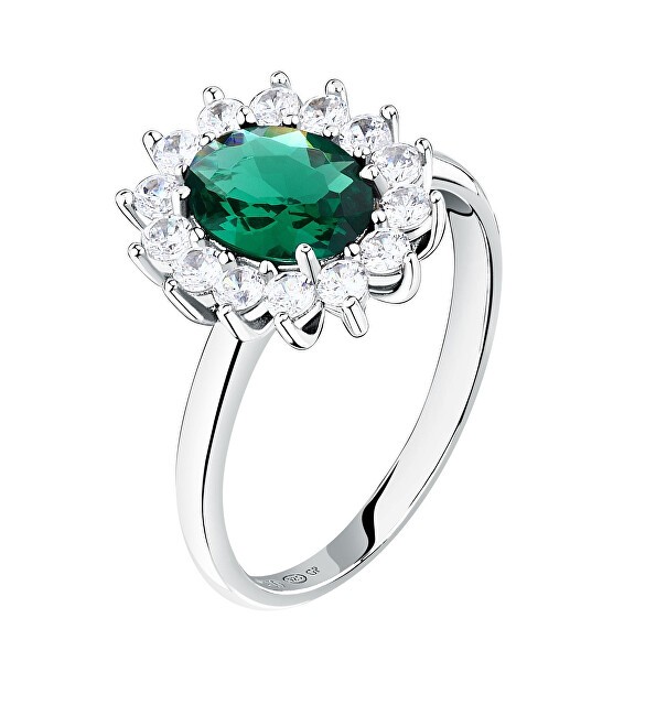 Morellato Anello di lusso in argento con zirconi cubici Tesori SAIW2840 - Circonferenza: 52 mm donna