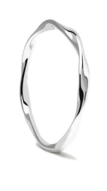 PDPAOLA Anello minimalista in argento SPIRAL Silver AN02-804 - Diametro: 56 mm donna