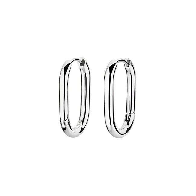 Rosefield Orecchini ad anello di lusso in acciaio TOCCOMBO JTHCS-J423 - Dimensioni: 2.5 x 1.6 cm donna