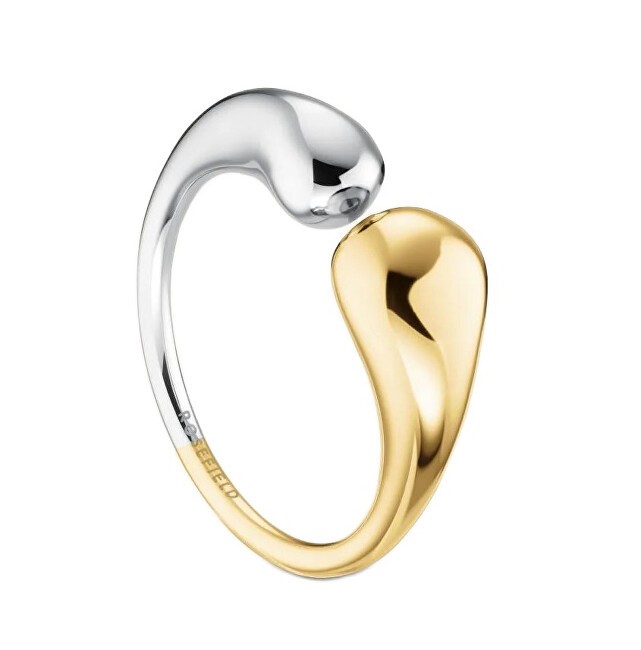 Rosefield Elegante anello bicolore da donna Dome JRDD50D - Circonferenza: 50 mm donna