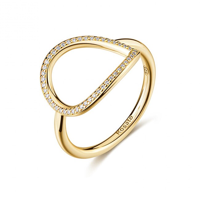 Rosato Anello firmato Sofia RZSO40 placcato oro - Circonferenza: 52 mm donna