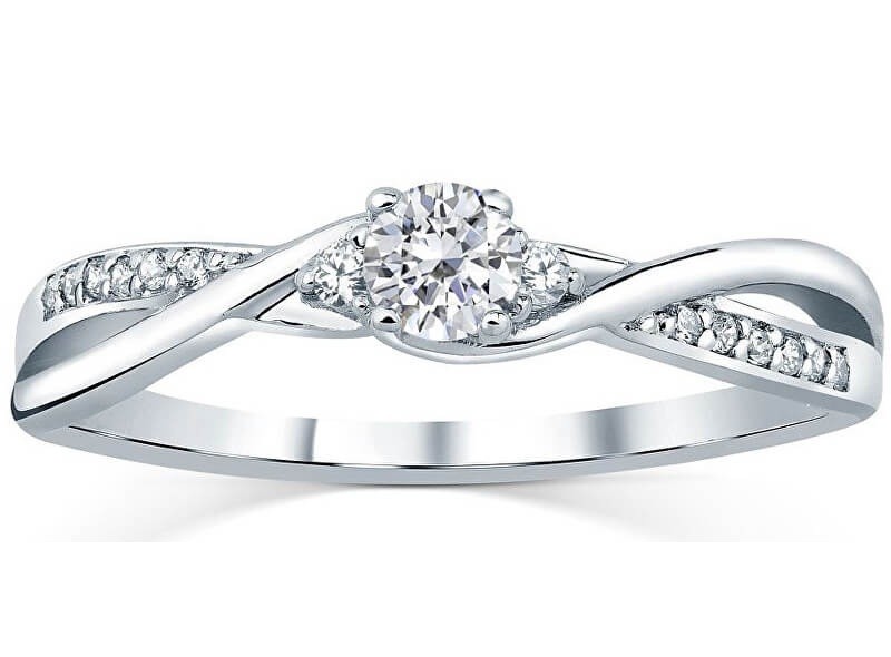 Anello Silvego in argento con cristalli Swarovski FNJR085sw - Diametro: 62 mm donna