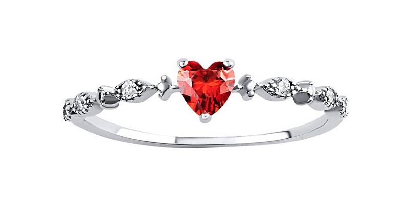 Silvego Anello in argento con micro zirconi DCC08022RR - Diametro: 50 mm donna