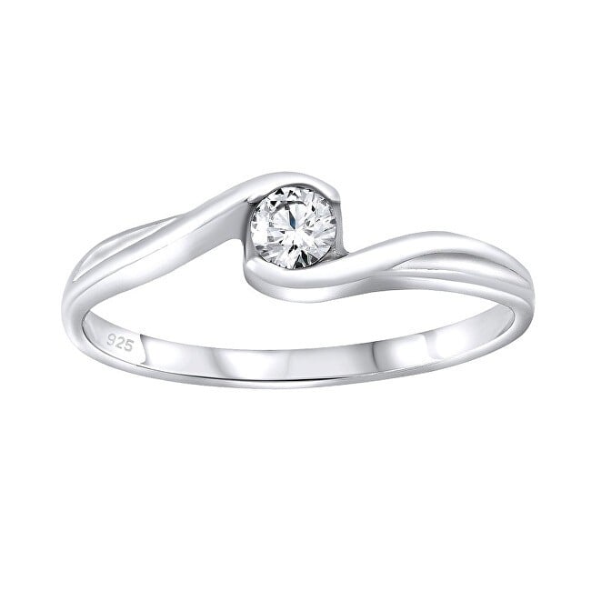 Silvego Anello in argento con zirconi Swarovski® SILVEGOB25021 - Circonferenza: 50 mm donna