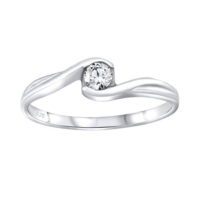 Silvego Anello in argento con zirconi Swarovski® SILVEGOB25021 - Circonferenza: 58 mm donna
