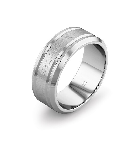 Tommy Hilfiger Anello in acciaio massiccio 2790504 - Circonferenza: 62 mm unisex