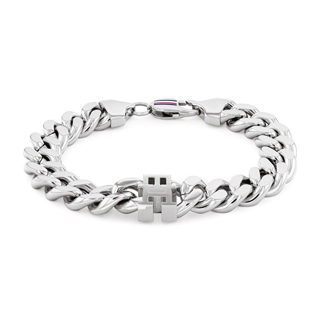 Tommy Hilfiger Bracciale in acciaio distintivo 2790664 - Lunghezza: 17,5 cm uomo
