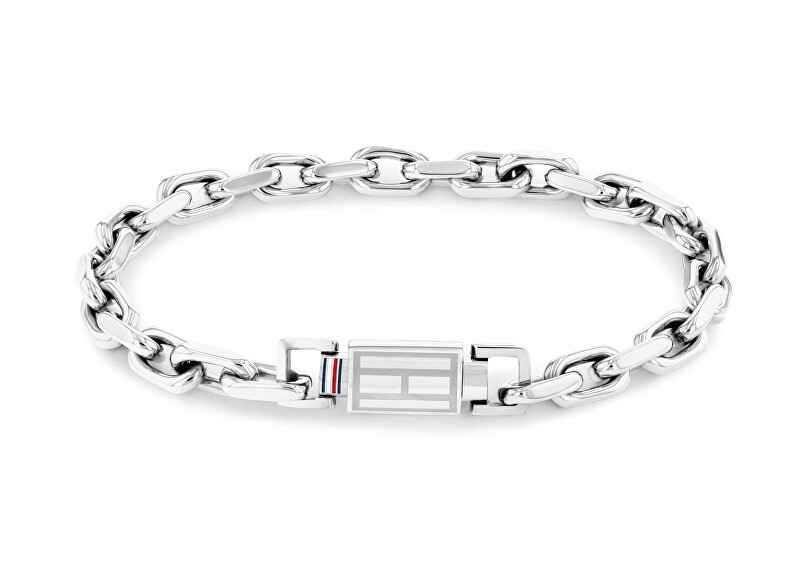 Tommy Hilfiger Bracciale moderno in acciaio Iconic Hardware 2790715 - Lunghezza: 19 cm uomo