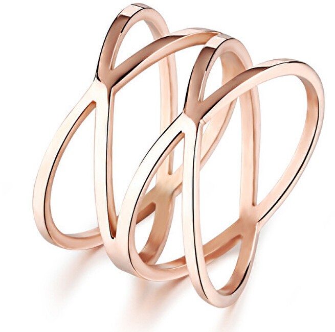 Troli Anello romantico in bronzo e acciaio KRS-275 - Circonferenza: 53 mm donna