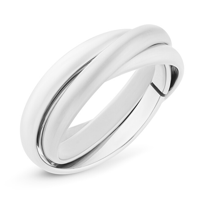 Troli Triplo anello in acciaio KRS-247 - Diametro: 52 mm donna