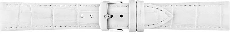 A-NIS Cinturino imbottito in alligatore AK1306.09 - Larghezza: 20 mm unisex