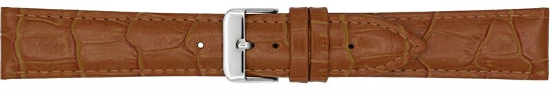 A-NIS Cinturino imbottito in alligatore AK1306.03 - Larghezza: 18 mm unisex