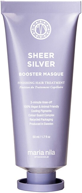 Maria Nila Sheer Silver Masque Maschera nutriente per capelli biondi donna 50ml