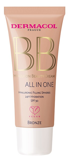 Dermacol BB All in One Hyaluronic Cream SPF 30 30 ml donna Bronze