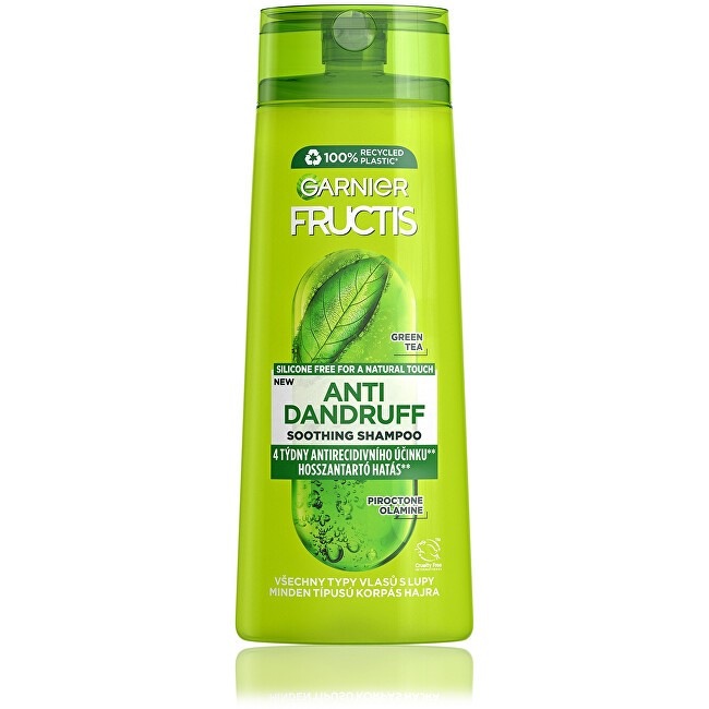Garnier Shampoo lenitivo per tutti i tipi di capelli con forfora Fructis Antidandruff Soothing Shampoo - Volume: 400ml donna