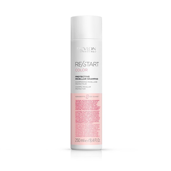 Revlon RESTART color protective micellar shampoo 250ml donna