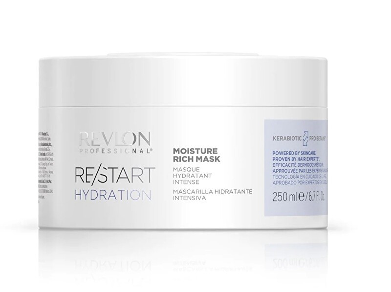 Revlon Professional Maschera idratante per capelli Restart Hydration - Volume: 500ml donna