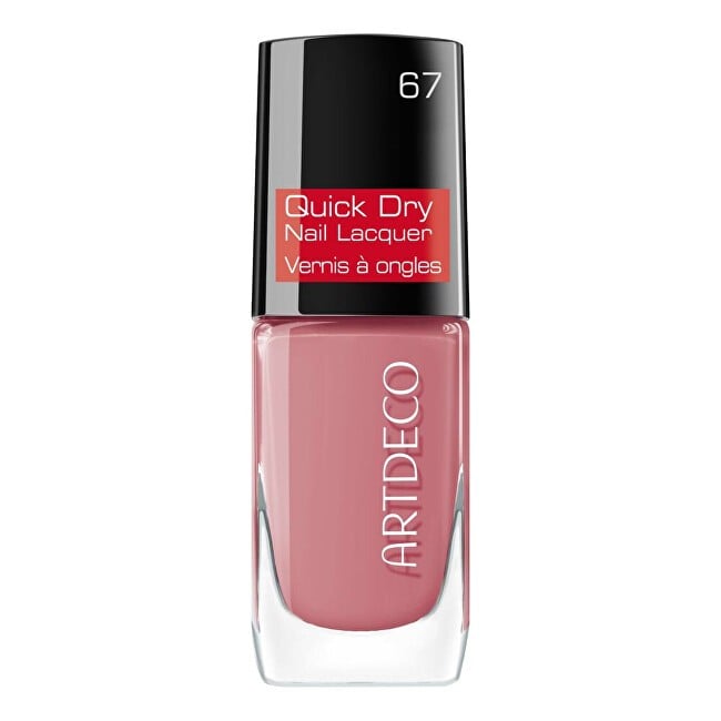 Artdeco QUICK DRY nail lacquer cranberry syrup 10 ml Donna