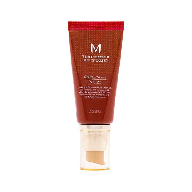 Missha BB Cream SPF 42 Perfect Cover BB Cream Ex 50ml - Tonalità: 27 Honey Beige donna