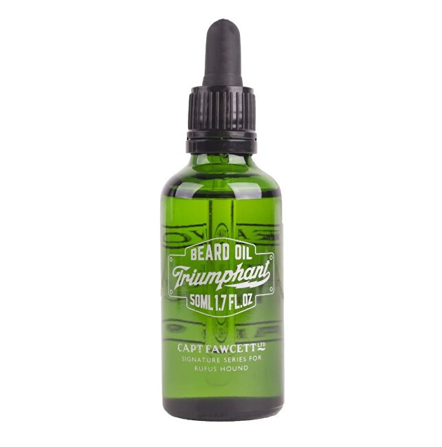 Captain Fawcett Olio per barba Rufus Hound's Triumphant Beard Oil - Volume: 10ml uomo