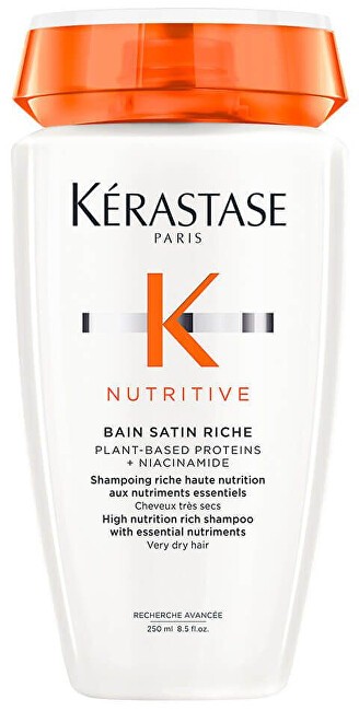 Kérastase Shampoo Nutriente Bain Satin Riche Shampoo Ricco ad Alta Nutrizione - Volume: 500ml donna