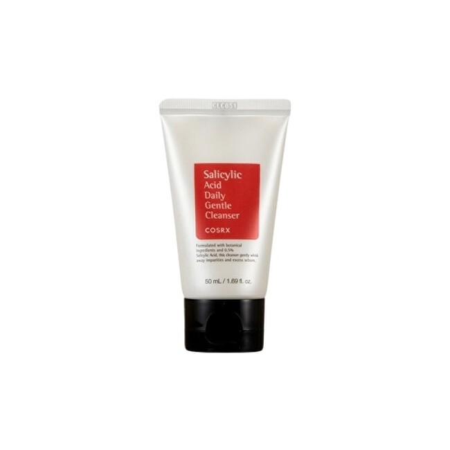 COSRX Detergente delicato quotidiano allacido salicilico Schiuma detergente quotidiana donna 50ml