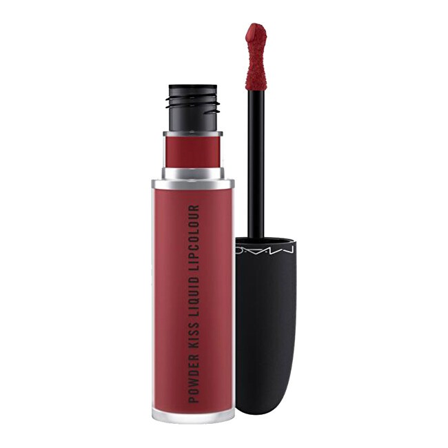MAC Powder Kiss Liquid Lipcolour 5ml Numero 975 Ruby Boo