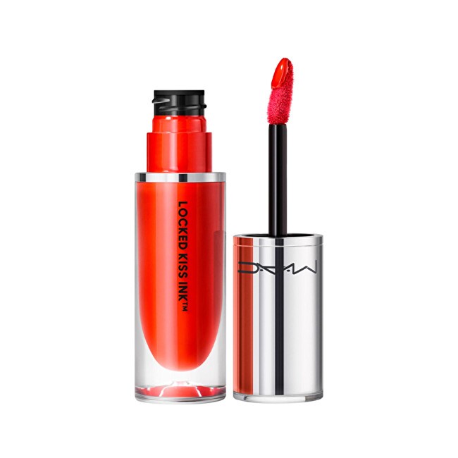 MAC Cosmetics Rossetto liquido a lunga tenuta Locked Kiss Ink 4ml - Tonalità: Brazen donna