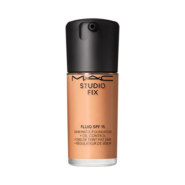MAC Cosmetics Fondotinta opaco SPF 15 Studio Fix Fluid 30ml - Tonalità: NC60 donna
