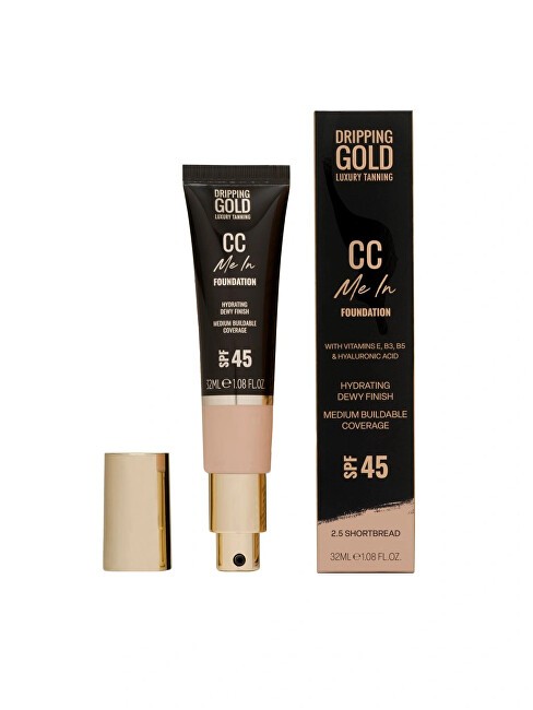 Dripping Gold Fondotinta idratante leggero e crema CC SPF 45 Me In CC Foundation 32ml - Tonalità: 3.5 Sabbia donna