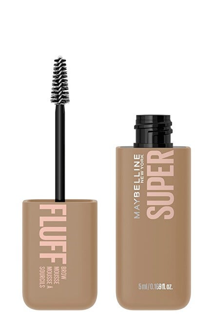Maybelline Gel per sopracciglia per uno sguardo pieno e soffice Superfluff Brow Mousse 5ml - Tonalità: 262 Nero Marrone donna