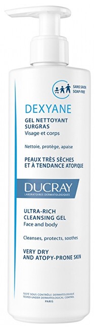 Ducray DEXYANE gel limpiador ultrarrico 400 ml Unisex