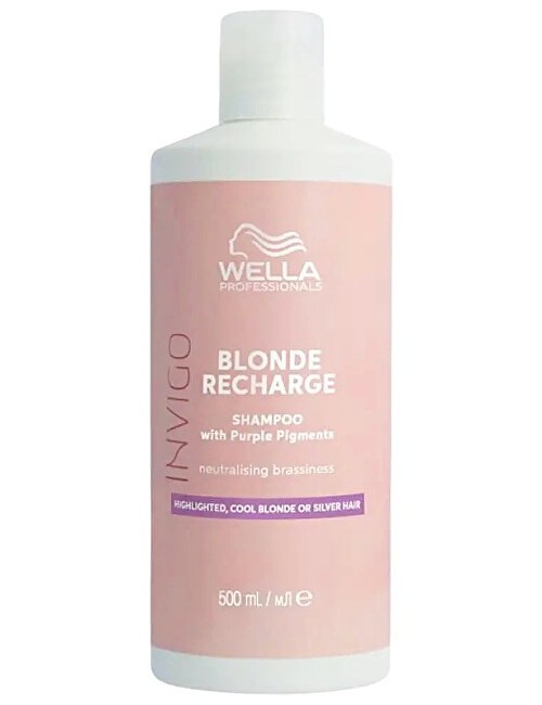 Wella Professional Invigo Blonde Recharge (Color Refreshing Shampoo) donna 500ml