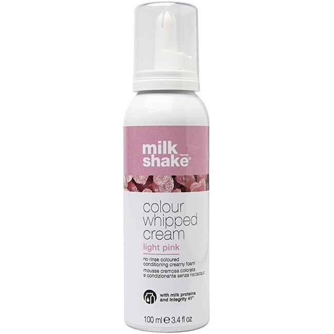Milk Shake Colour Whipped Cream Organic Fruit Extracts Hair Colour LeaveIn Mousse Intense Gray 100ml donna